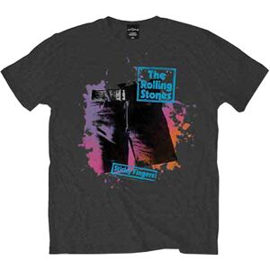 The Rolling Stones Sticky Fingers Distressed Logo T-Shirt in Grey Size: 2XL Grey 2XL The Rolling Stones Sticky Fingers Distressed Logo T-Shirt in Grey Size: 2XL Grey 2XL