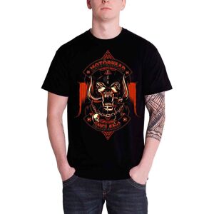 Motorhead Orange Ace of Spades T-Shirt in Black Size: XL Black XL Motorhead Orange Ace of Spades T-Shirt in Black Size: XL Black XL