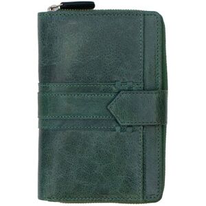 PRIMEHIDE Women's 'Arizona' Leather Note Case Style Purse in Green Green One Size PRIMEHIDE Women's 'Arizona' Leather Note Case Style Purse in Green Green One Size