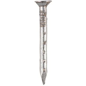 Timco Jagged Plasterboard Nails - Galvanised (Size 40 x 2.65 - 1 Kilograms) in Silver Silver Timco Jagged Plasterboard Nails - Galvanised (Size 40 x 2.65 - 1 Kilograms) in Silver Silver