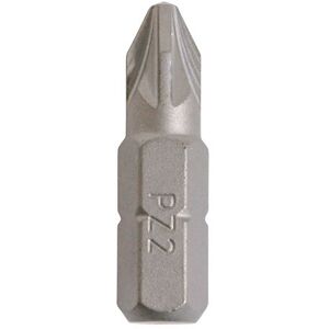 Timco S2 Driver Bits - PZ (Size No.2 x 25 - 10 Pieces) in Silver Silver Timco S2 Driver Bits - PZ (Size No.2 x 25 - 10 Pieces) in Silver Silver