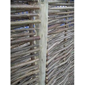 Primrose Wooden Fence Post for Fencing Screening & Hurdles 1.67m in Natural Natural Primrose Wooden Fence Post for Fencing Screening & Hurdles 1.67m in Natural Natural