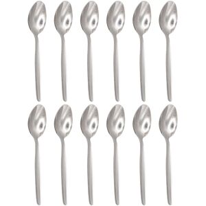 Argon Tableware Economy Stainless Steel Teaspoons - 13.5cm - Pack of 12 in Silver Silver Argon Tableware Economy Stainless Steel Teaspoons - 13.5cm - Pack of 12 in Silver Silver