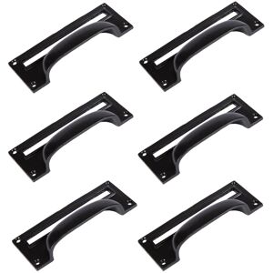 Hammer and Tongs Filing Cabinet Drawer Pull with Card Frame - W130mm x H50mm - Pack of 6 in Black Size: 1000mm x 500mm Black 1000mm x 500mm Hammer and Tongs Filing Cabinet Drawer Pull with Card Frame - W130mm x H50mm - Pack of 6 in Black Size: 1000mm x 500mm Black 1000mm x 500mm