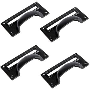 Hammer and Tongs Filing Cabinet Drawer Pull with Card Frame - W100mm x H50mm - Pack of 4 in Black Size: 1000mm x 500mm Black 1000mm x 500mm Hammer and Tongs Filing Cabinet Drawer Pull with Card Frame - W100mm x H50mm - Pack of 4 in Black Size: 1000mm x 500mm Black 1000mm x 500mm