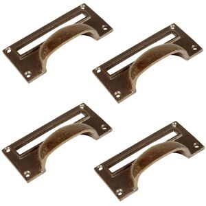 Hammer and Tongs Filing Cabinet Drawer Pull with Card Frame - W100mm x H50mm - Pack of 4 in Gold Size: 1000mm x 500mm Gold 1000mm x 500mm Hammer and Tongs Filing Cabinet Drawer Pull with Card Frame - W100mm x H50mm - Pack of 4 in Gold Size: 1000mm x 500mm Gold 1000mm x 500mm