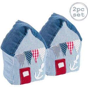 Nicola Spring Beach Hut Door Stops 15 x 21cm Blue Stripe Pack of 2 Size: 15 x 21 cm Blue 15 x 21 cm Nicola Spring Beach Hut Door Stops 15 x 21cm Blue Stripe Pack of 2 Size: 15 x 21 cm Blue 15 x 21 cm