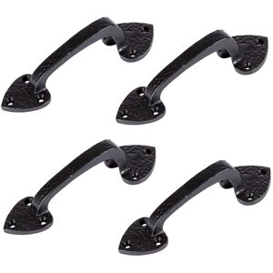 Hammer and Tongs Rustic Arrowhead Door Handle - H155mm - Black - Pack of 4 Size: 10000mm x 520mm Black 10000mm x 520mm Hammer and Tongs Rustic Arrowhead Door Handle - H155mm - Black - Pack of 4 Size: 10000mm x 520mm Black 10000mm x 520mm