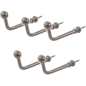 Hammer and Tongs Flat Top Screw Hook - W20mm x H60mm - Pack of 5 in Grey Size: 1000mm x 1000mm Grey 1000mm x 1000mm Hammer and Tongs Flat Top Screw Hook - W20mm x H60mm - Pack of 5 in Grey Size: 1000mm x 1000mm Grey 1000mm x 1000mm