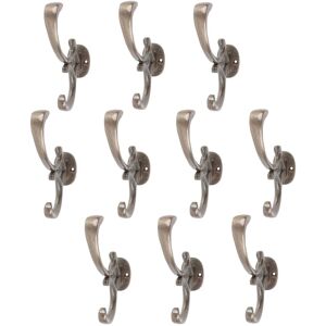 Hammer and Tongs Ornamental Hat & Coat Hook - W30mm x H130mm - Pack of 10 in Grey Size: 1000mm x 1000mm Grey 1000mm x 1000mm Hammer and Tongs Ornamental Hat & Coat Hook - W30mm x H130mm - Pack of 10 in Grey Size: 1000mm x 1000mm Grey 1000mm x 1000mm