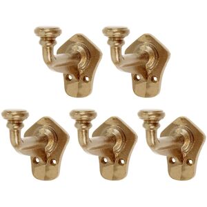 Hammer and Tongs Flat Top Larder Hook - W40mm x H70mm - Pack of 5 in Gold Size: 1000mm x 1000mm Gold 1000mm x 1000mm Hammer and Tongs Flat Top Larder Hook - W40mm x H70mm - Pack of 5 in Gold Size: 1000mm x 1000mm Gold 1000mm x 1000mm