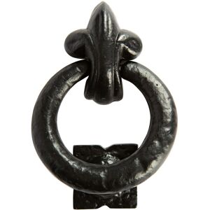 Hammer and Tongs Fleur De Lis Door Knocker - H140mm - Black Size: 10000mm x 520mm Black 10000mm x 520mm Hammer and Tongs Fleur De Lis Door Knocker - H140mm - Black Size: 10000mm x 520mm Black 10000mm x 520mm