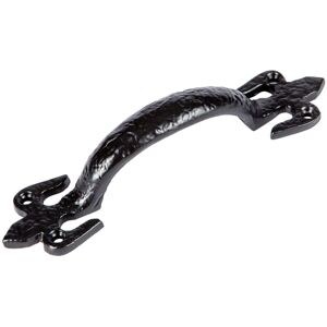 Hammer and Tongs Rustic Fleur De Lis Door Handle - H150mm - Black Size: 10000mm x 520mm Black 10000mm x 520mm Hammer and Tongs Rustic Fleur De Lis Door Handle - H150mm - Black Size: 10000mm x 520mm Black 10000mm x 520mm