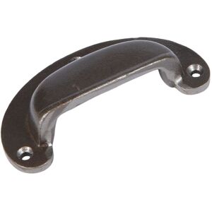 Hammer and Tongs Wide Lipped Cabinet Drawer Pull - W95mm x H40mm in Grey Size: 1000mm x 500mm Grey 1000mm x 500mm Hammer and Tongs Wide Lipped Cabinet Drawer Pull - W95mm x H40mm in Grey Size: 1000mm x 500mm Grey 1000mm x 500mm