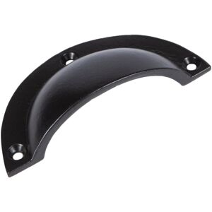 Hammer and Tongs Curved Cabinet Drawer Pull - W95mm x H46mm in Black Size: 1000mm x 500mm Black 1000mm x 500mm Hammer and Tongs Curved Cabinet Drawer Pull - W95mm x H46mm in Black Size: 1000mm x 500mm Black 1000mm x 500mm