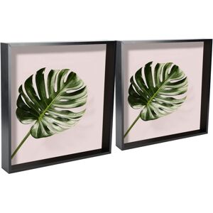 Nicola Spring 3D Deep Box Photo Frames - 16 x 16" - Pack of 5 in Black Black Nicola Spring 3D Deep Box Photo Frames - 16 x 16" - Pack of 5 in Black Black