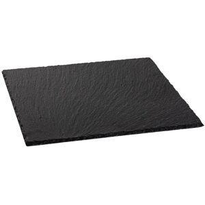 Argon Tableware Square Slate Serving Platter 33cm in Grey Grey Argon Tableware Square Slate Serving Platter 33cm in Grey Grey
