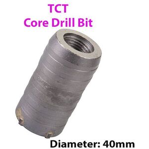 Loops PRO 40mm (1.57") TCT Core Drill Bit Tile Marble Glass Brick Hole Saw Cutter in Clear Clear Loops PRO 40mm (1.57") TCT Core Drill Bit Tile Marble Glass Brick Hole Saw Cutter in Clear Clear