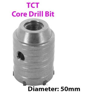 Loops PRO 50mm (1.97") TCT Core Drill Bit Tile Marble Glass Brick Hole Saw Cutter in Clear Clear Loops PRO 50mm (1.97") TCT Core Drill Bit Tile Marble Glass Brick Hole Saw Cutter in Clear Clear