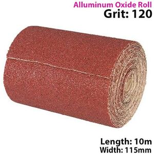Loops 10m 120 Grit Aluminium Oxide Sand Paper Rolls Long Life Sanding Grinding Sheet Multicolor Loops 10m 120 Grit Aluminium Oxide Sand Paper Rolls Long Life Sanding Grinding Sheet Multicolor