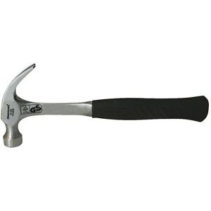 Loops 20oz Solid Forged Claw Hammer Shock Absorber Rubber Handle DIY Tool Multicolor Loops 20oz Solid Forged Claw Hammer Shock Absorber Rubber Handle DIY Tool Multicolor