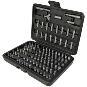 Loops 100 Piece Screwdriver Bit Set Slotted Phillips PZD Hex TRZ Bit Heads 3 Adapters Multicolor Loops 100 Piece Screwdriver Bit Set Slotted Phillips PZD Hex TRZ Bit Heads 3 Adapters Multicolor