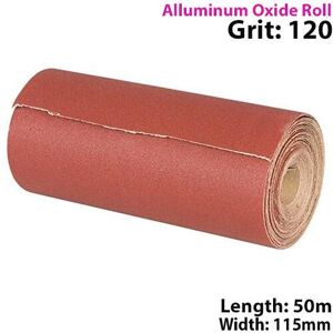 Loops 50m 120 Grit Aluminium Oxide Sand Paper Rolls Long Life Sanding Grinding Sheet Multicolor Loops 50m 120 Grit Aluminium Oxide Sand Paper Rolls Long Life Sanding Grinding Sheet Multicolor