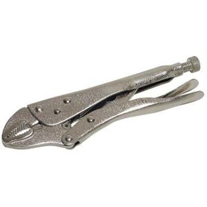 Loops 220mm Straight Steel Self Locking Pliers Quick Release in Metallics Metallics Loops 220mm Straight Steel Self Locking Pliers Quick Release in Metallics Metallics