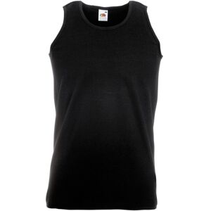 Fruit of the Loom Men's Athletic Sleeveless Vest Tank Top in Black Size: XL Black XL Fruit of the Loom Men's Athletic Sleeveless Vest Tank Top in Black Size: XL Black XL