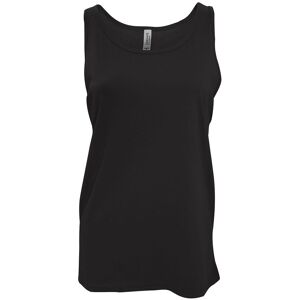 Bella + Canvas Women's Canvas Jersey Sleeveless Tank Top in True Black Size: 2XL True Black 2XL Bella + Canvas Women's Canvas Jersey Sleeveless Tank Top in True Black Size: 2XL True Black 2XL