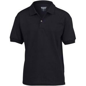 Gildan DryBlend Jersey Polo Shirt in Black Size: Small Black S Gildan DryBlend Jersey Polo Shirt in Black Size: Small Black S