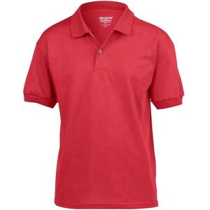 Gildan DryBlend Jersey Polo Shirt in Red Size: Medium Red M Gildan DryBlend Jersey Polo Shirt in Red Size: Medium Red M