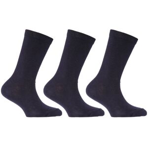 Universal Textiles Plain Cotton Rich School Socks (Pack Of 3) in Navy Size: 9-12 Navy 9-12 Universal Textiles Plain Cotton Rich School Socks (Pack Of 3) in Navy Size: 9-12 Navy 9-12