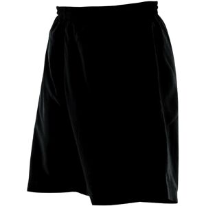 Finden & Hales Men's Microfibre Sports Short in Black Size: Large Black L Finden & Hales Men's Microfibre Sports Short in Black Size: Large Black L