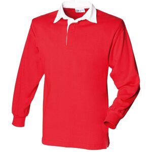 Front Row Kids Unisex Long Sleeve Plain Rugby Sports Polo Shirt - Rugby Shirt Front Row Kids Unisex Long Sleeve Plain Rugby Sports Polo Shirt - Rugby Shirt