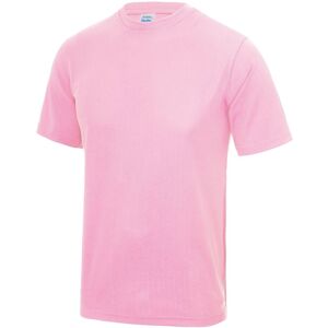 AWDis Men's Just Cool Performance Plain T-Shirt in Baby Pink Size: 2XL Baby Pink 2XL AWDis Men's Just Cool Performance Plain T-Shirt in Baby Pink Size: 2XL Baby Pink 2XL