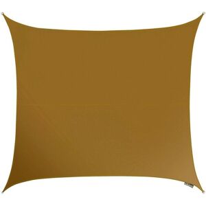 Primrose 5.4m Square Waterproof Patio Sun Shade Canopy 98% UV Block Free Rope in Brown Brown Primrose 5.4m Square Waterproof Patio Sun Shade Canopy 98% UV Block Free Rope in Brown Brown