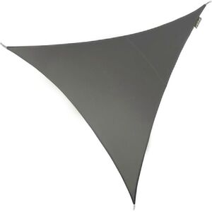 Primrose 3.6m Triangle Water Resistant Patio Sun Shade 96.5% UV Block Free Rope in Dark Grey Dark Grey Primrose 3.6m Triangle Water Resistant Patio Sun Shade 96.5% UV Block Free Rope in Dark Grey Dark Grey