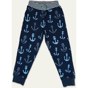 Lilly + Sid Boy's Anchor Print Jogger in Navy Size: 2-3 Years Navy 2-3 Years Lilly + Sid Boy's Anchor Print Jogger in Navy Size: 2-3 Years Navy 2-3 Years