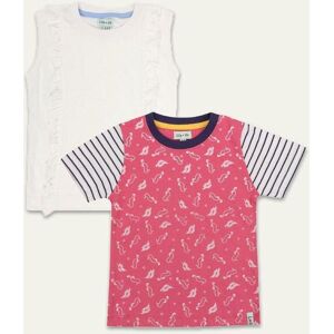 Lilly + Sid Girl's 2-Pack Tees- Seahorse & Frill Size: 18-24 m Multicolor 18-24 m Lilly + Sid Girl's 2-Pack Tees- Seahorse & Frill Size: 18-24 m Multicolor 18-24 m