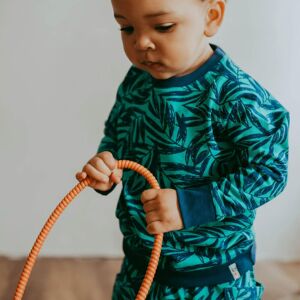 Lilly + Sid Boy's Palm Print Sweatshirt Size: 3-6 m Multicolor 3-6 m Lilly + Sid Boy's Palm Print Sweatshirt Size: 3-6 m Multicolor 3-6 m