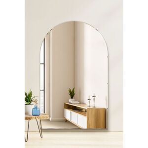 Mirroroutlet Arcus Frameless Arched Wall Mirror - 74" X 47" Mirroroutlet Arcus Frameless Arched Wall Mirror - 74" X 47"