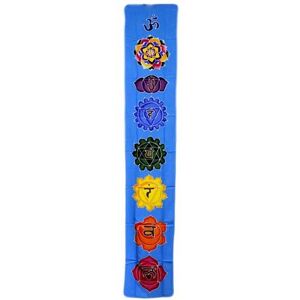 KDMD Chakra Drop Banner - Sky Blue 183x35cm Size: 183x35 cm Blue 183x35 cm KDMD Chakra Drop Banner - Sky Blue 183x35cm Size: 183x35 cm Blue 183x35 cm