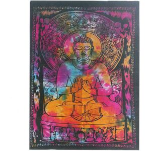 KDMD Cotton Wall Art - Peaceful Buddha Multicolor KDMD Cotton Wall Art - Peaceful Buddha Multicolor