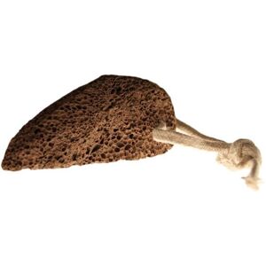 KDMD Volcanic Foot Stone - Traditional Shape in Brown Brown KDMD Volcanic Foot Stone - Traditional Shape in Brown Brown
