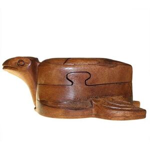KDMD Bali Magic Box - Tortoise in Brown Brown KDMD Bali Magic Box - Tortoise in Brown Brown