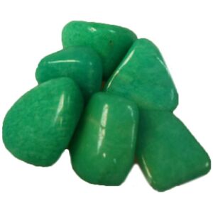 KDMD L Tumble Stones - Amazonite - (Set of 24) in Green Green KDMD L Tumble Stones - Amazonite - (Set of 24) in Green Green