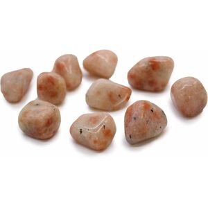 KDMD L Tumble Stones - Sunstone - (Set of 24) in Orange Orange KDMD L Tumble Stones - Sunstone - (Set of 24) in Orange Orange