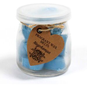 KDMD Soywax Melts Jar - Nagchampa in Blue Blue KDMD Soywax Melts Jar - Nagchampa in Blue Blue
