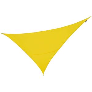 Primrose 6m x 4.2m Triangle Waterproof Sun Shade Canopy 98% UV Block Free Rope in Yellow Yellow Primrose 6m x 4.2m Triangle Waterproof Sun Shade Canopy 98% UV Block Free Rope in Yellow Yellow